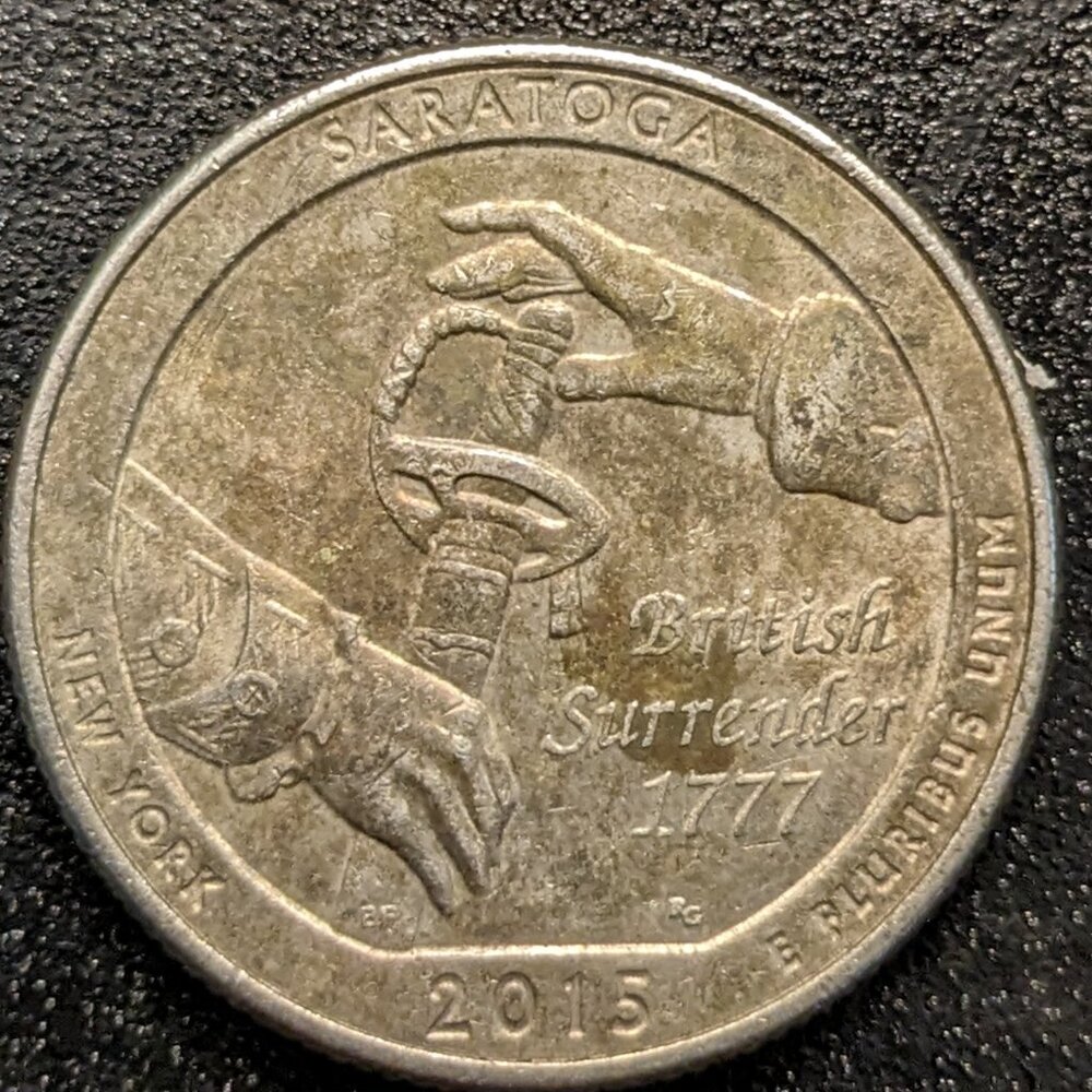 British surrender 1777 quarter
